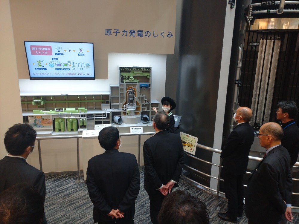 女川原子力PRセンター内(1)